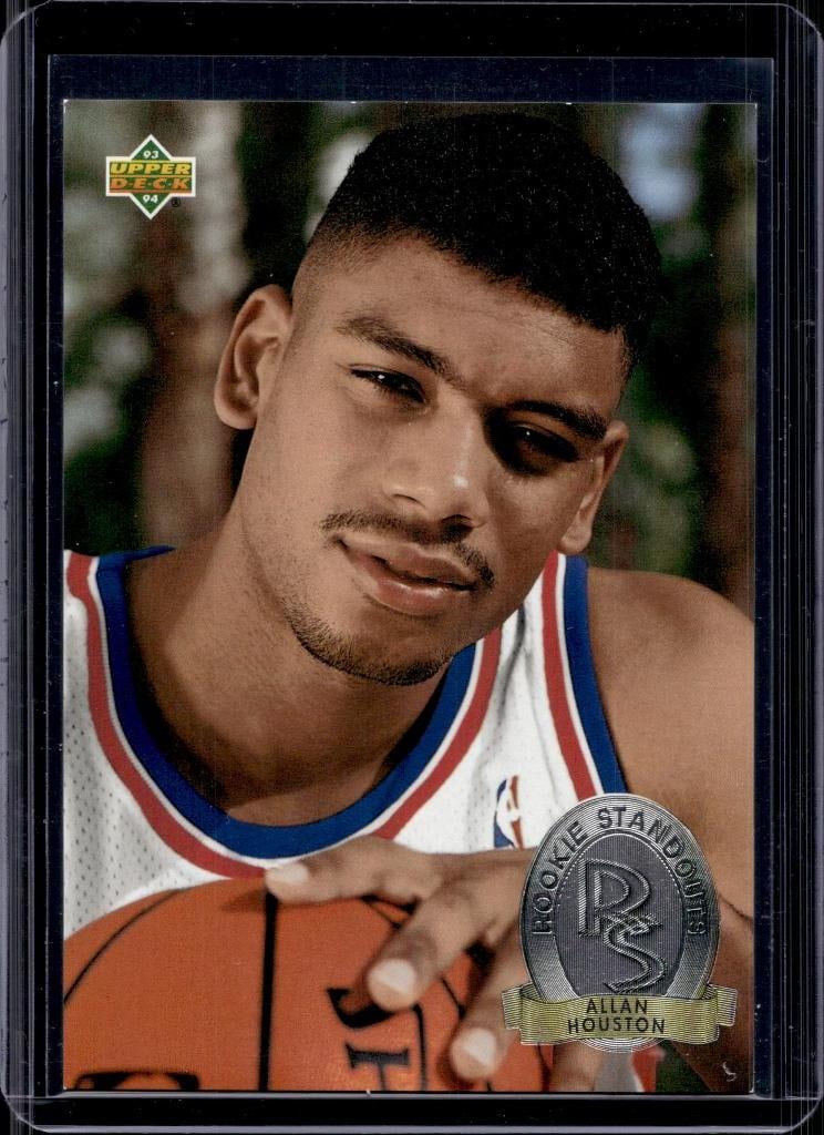 ALLAN HOUSTON 1993-94 UPPER DECK ROOKIE STANDOUTS ROOKIE CARD: NEAR MINT OR BETTER CONDITION
