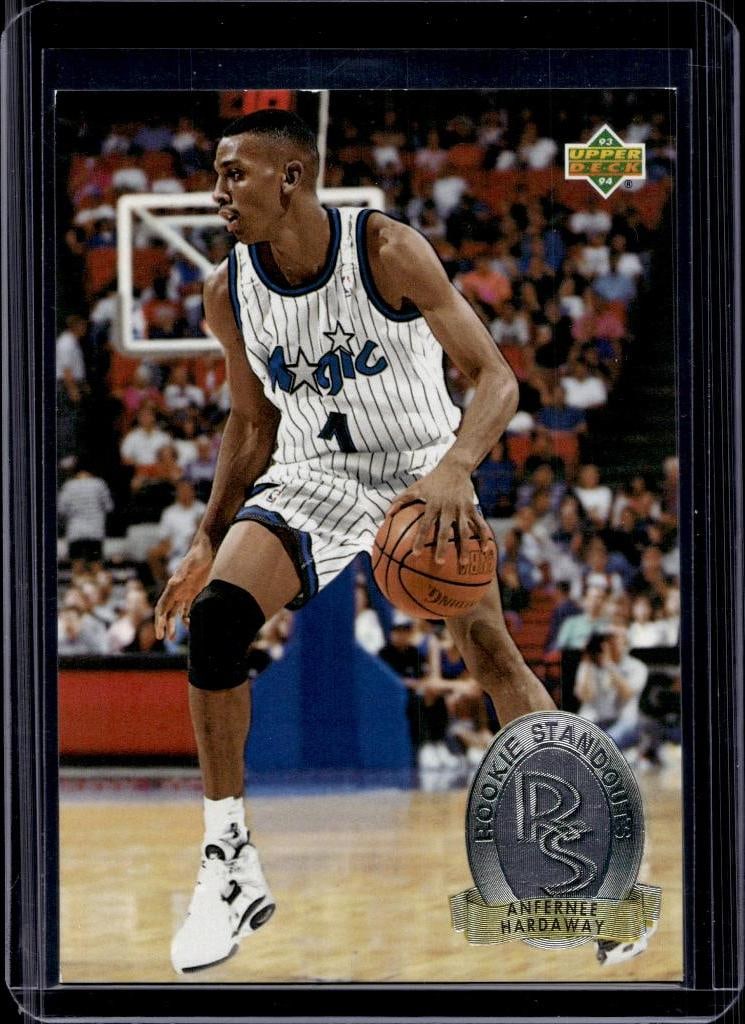 ANFERNEE HARDAWAY 1993-94 UPPER DECK ROOKIE STANDOUTS ROOKIE CARD: NEAR MINT OR BETTER CONDITION