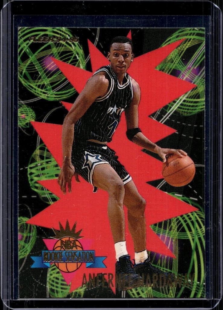 ANFERNEE HARDAWAY 1994-95 FLEER ROOKIE SENSATIONS INSERT (1 of 1)