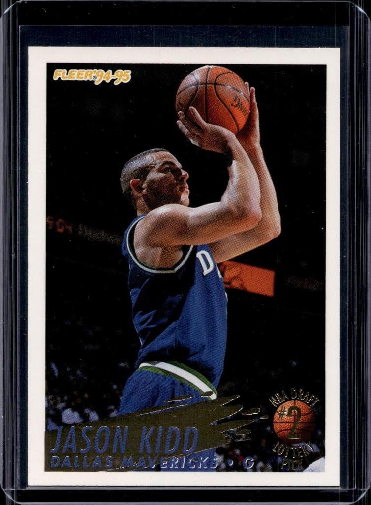 JASON KIDD 1994-95 FLEER DRAFT REDEMPTION ROOKIE CARD: NEAR MINT OR BETTER CONDITION
