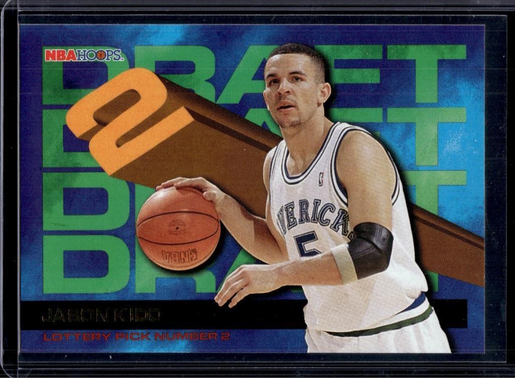 JASON KIDD 1994-95 HOOPS DRAFT REDEMPTION ROOKIE CARD: NEAR MINT OR BETTER CONDITION