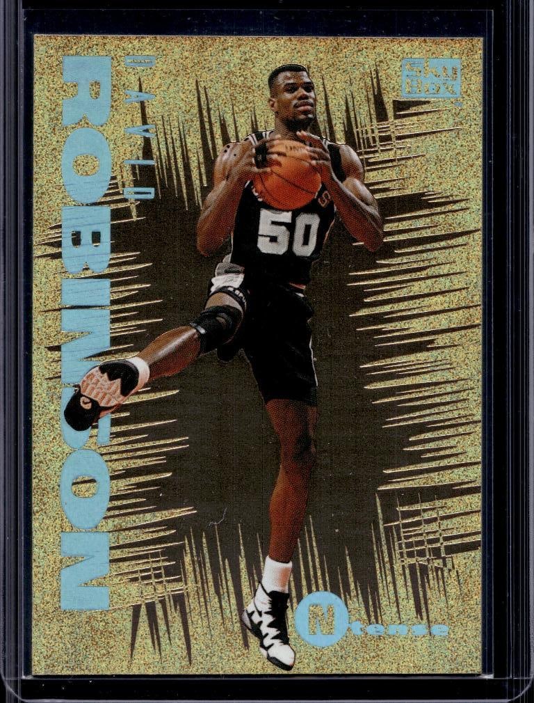 DAVID ROBINSON 1994-95 SKYBOX E-MOTION N-TENSE INSERT: NEAR MINT OR BETTER CONDITION