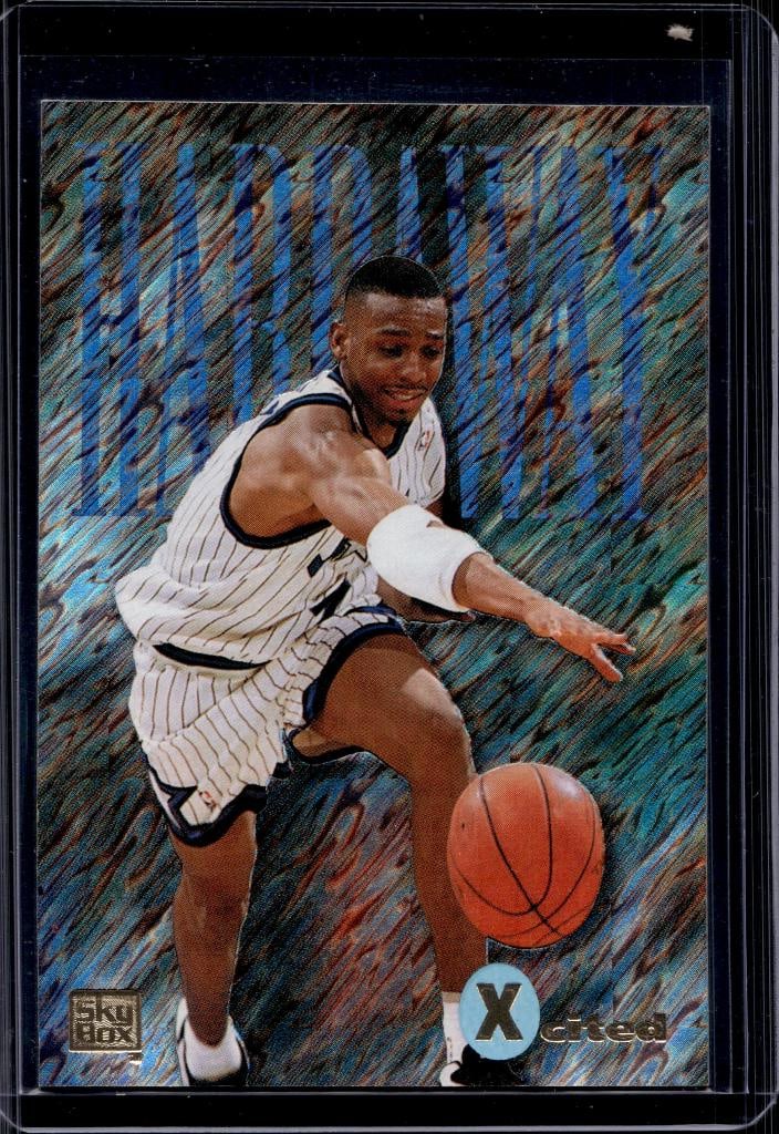 ANFERNEE HARDAWAY 1994-95 SKYBOX E-MOTION X-CITED INSERT: NEAR MINT OR BETTER CONDITION