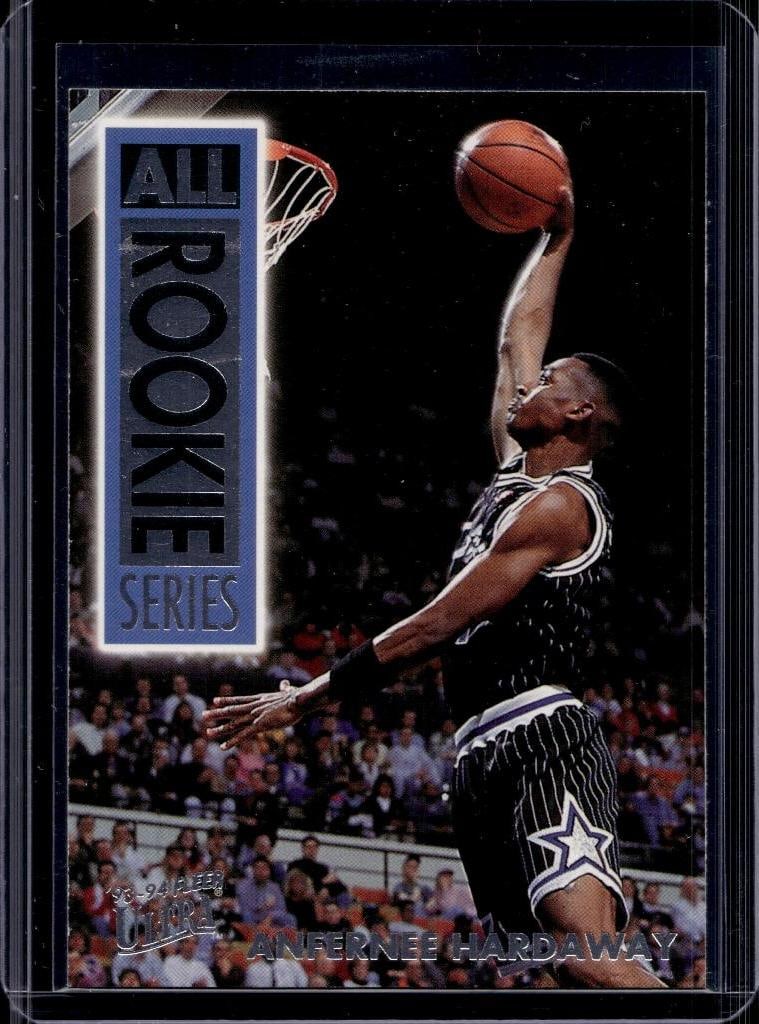 ANFERNEE HARDAWAY 1993-94 FLEER ULTRA ALL-ROOKIE SERIES ROOKIE CARD: NEAR MINT OR BETTER CONDITION