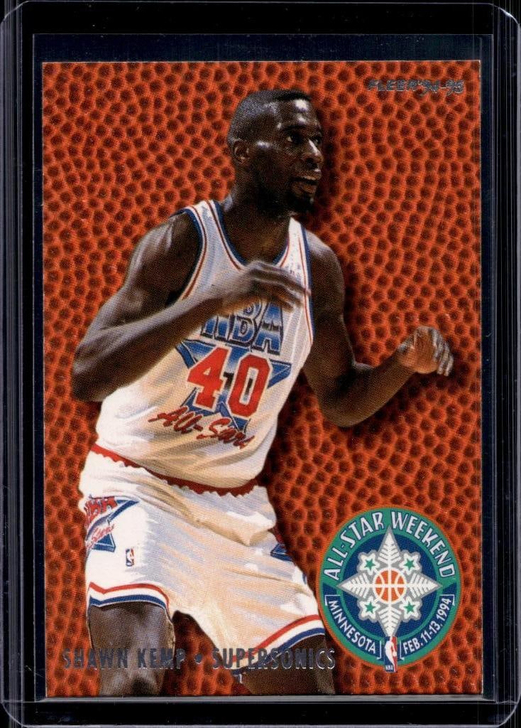 SHAWN KEMP 1994-95 FLEER ALL-STAR INSERT: NEAR MINT OR BETTER CONDITION