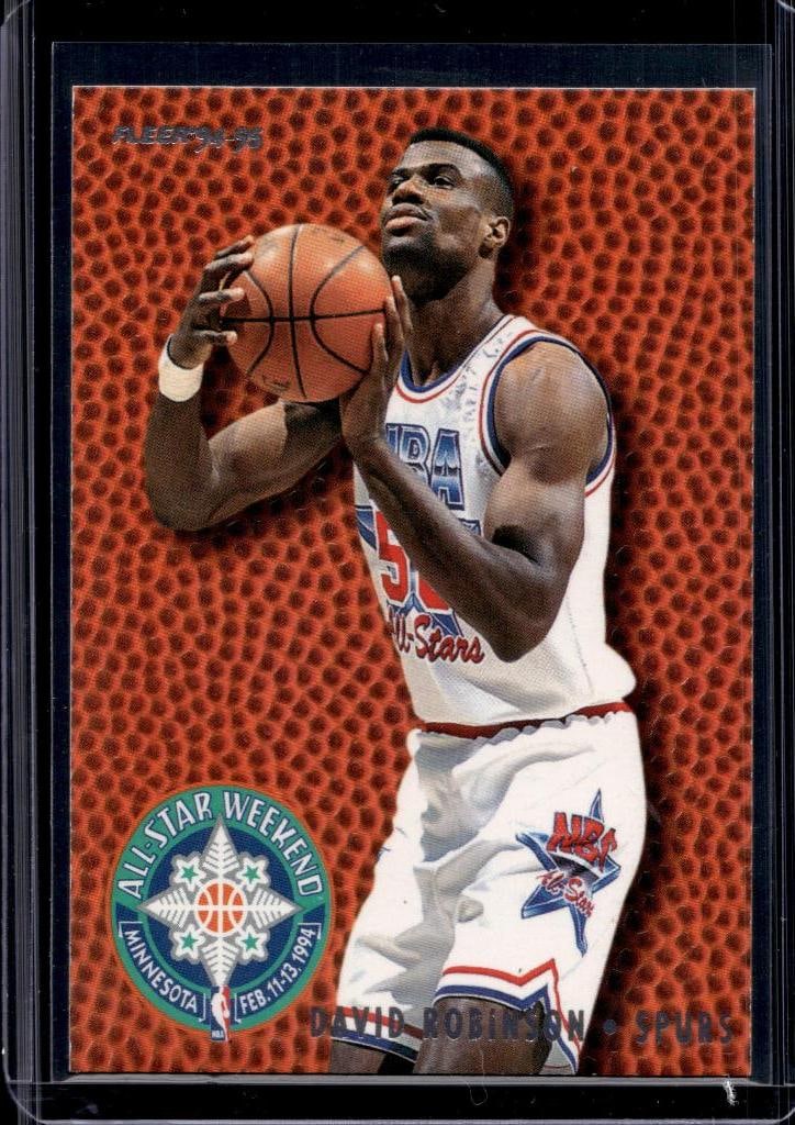 DAVID ROBINSON 1994-95 FLEER ALL-STAR INSERT: NEAR MINT OR BETTER CONDITION