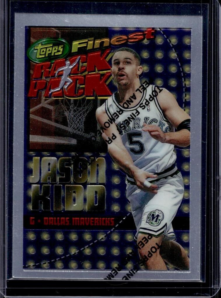 JASON KIDD 1994-95 FINEST DRAFT PICK ROOKIE CARD: NEAR MINT OR BETTER CONDITION