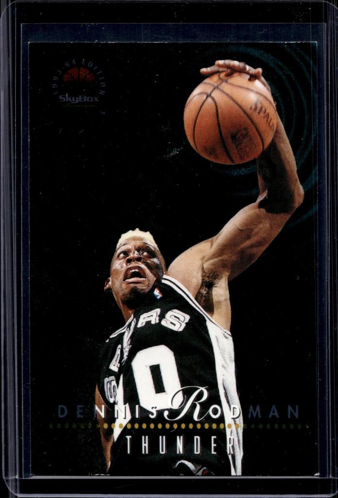 DENNIS RODMAN DAVID ROBINSON 1993-94 SKYBOX PREMIUM THUNDER & LIGHTNING INSERT: NEAR MINT OR BETTER CONDITION