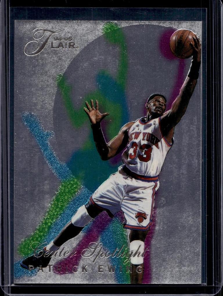 PATRICK EWING 1994-95 FLAIR CENTER SPOTLIGHT INSERT (1 of 1)
