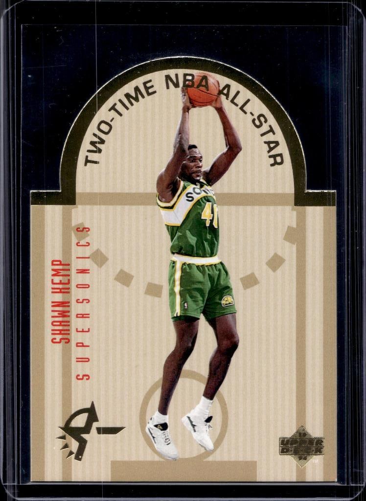SHAWN KEMP 1993-94 UPPER DECK ALL-STARS DIE CUT INSERT: NEAR MINT OR BETTER CONDITION