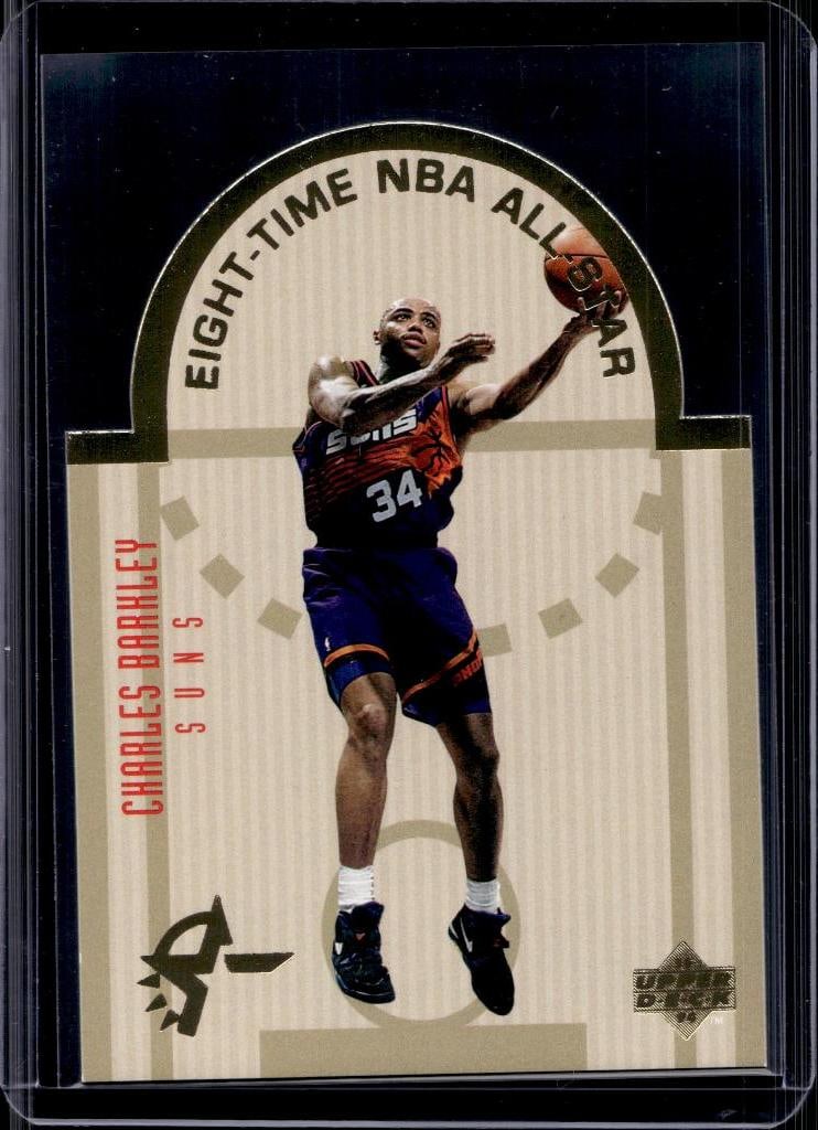 CHARLES BARKLEY 1993-94 UPPER DECK ALL-STARS DIE CUT INSERT: NEAR MINT OR BETTER CONDITION