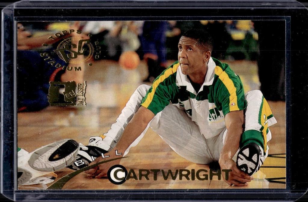 BILL CARTWRIGHT 1993-94 STADIUM CLUB 1ST DAY ISSUE INSERT SP (1 of 1)