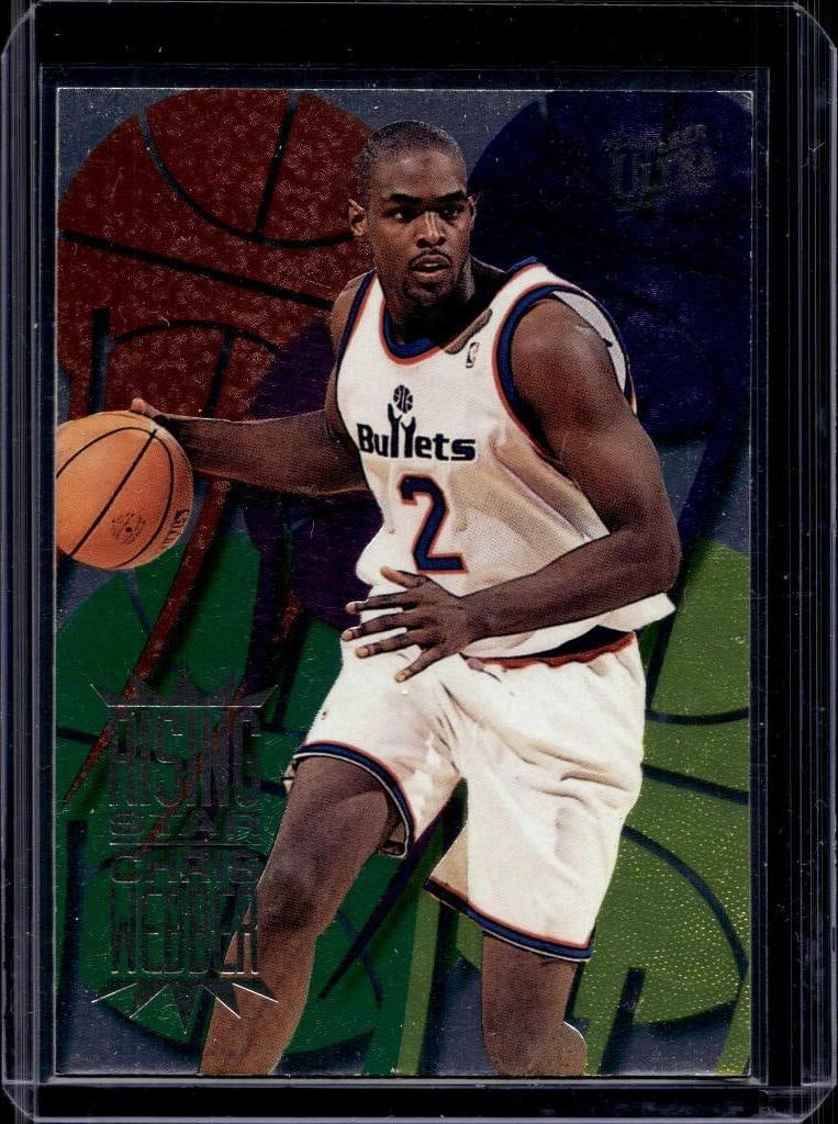 CHRIS WEBBER 1995-96 FLEER ULTRA RISING STAR INSERT: NEAR MINT OR BETTER CONDITION