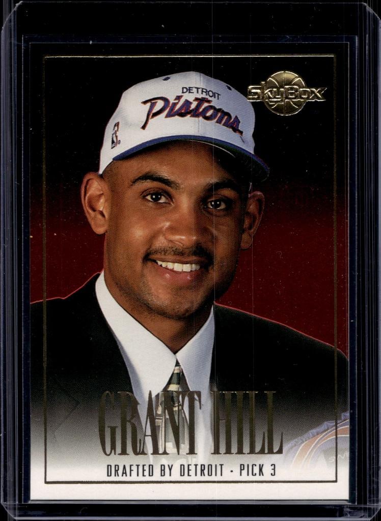 GRANT HILL 1994-95 SKYBOX PREMIUM DRAFT PICK ROOKIE CARD: NEAR MINT OR BETTER CONDITION