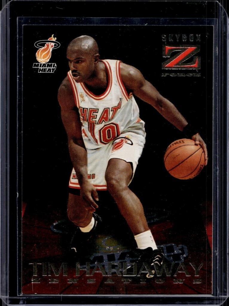 TIM HARDAWAY 1996-97 SKYBOX Z-FORCE ZENSATIONS INSERT: NEAR MINT OR BETTER CONDITION