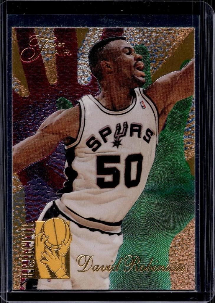 DAVID ROBINSON 1994-95 FLAIR REJECTOR INSERT: NEAR MINT OR BETTER CONDITION