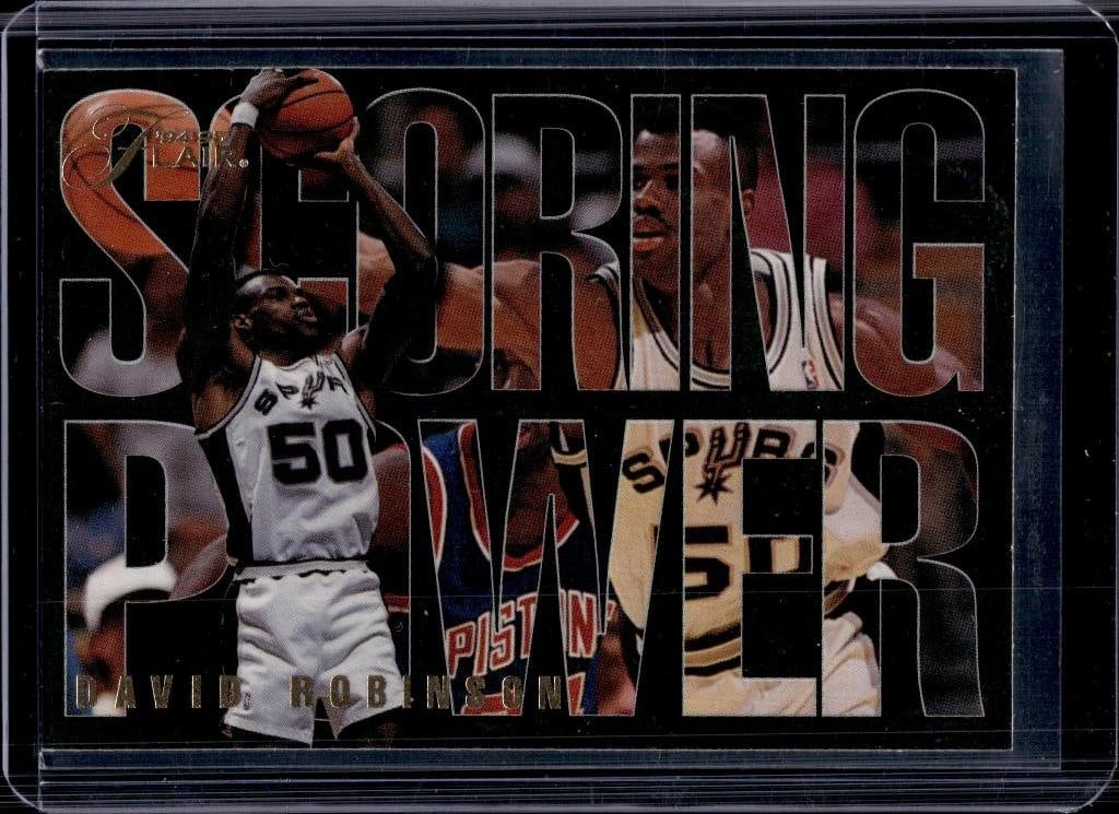 DAVID ROBINSON 1994-95 SCORING POWER INSERT: NEAR MINT OR BETTER CONDITION