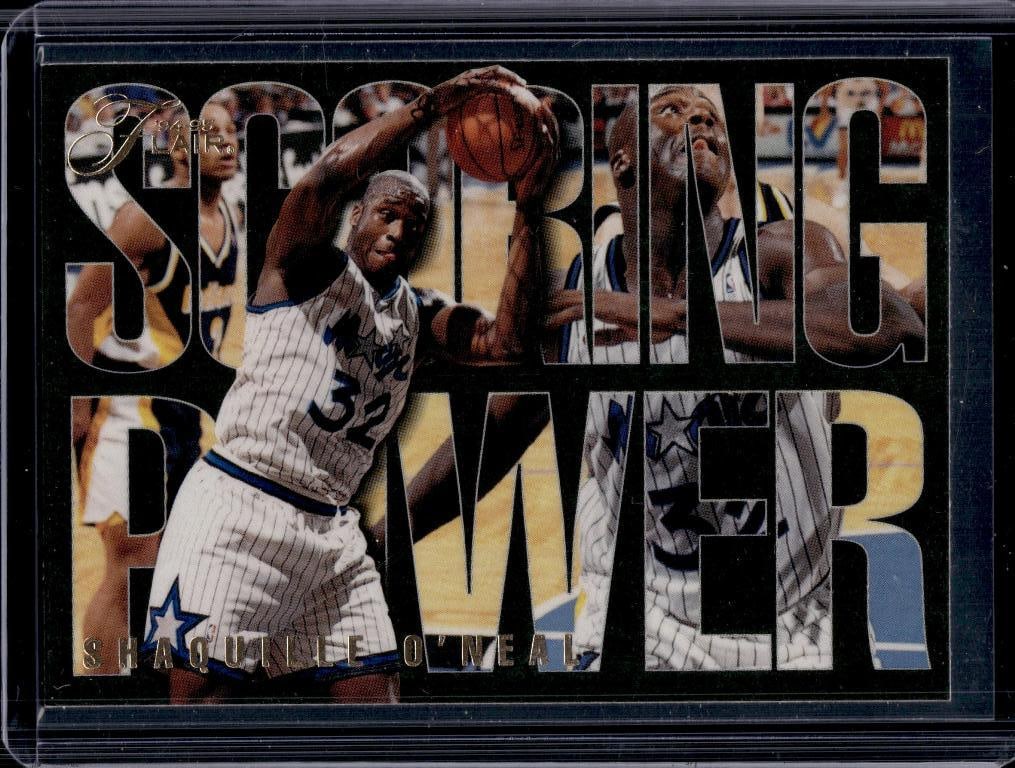 SHAQUILLE O'NEAL 1994-95 SCORING POWER INSERT: NEAR MINT OR BETTER CONDITION