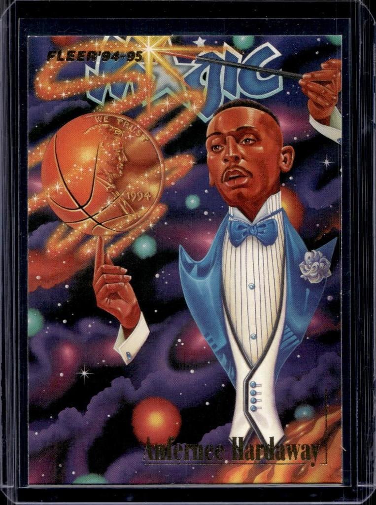 ANFERNEE HARDAWAY 1994-95 FLEER PRO VISION INSERT: NEAR MINT OR BETTER CONDITION