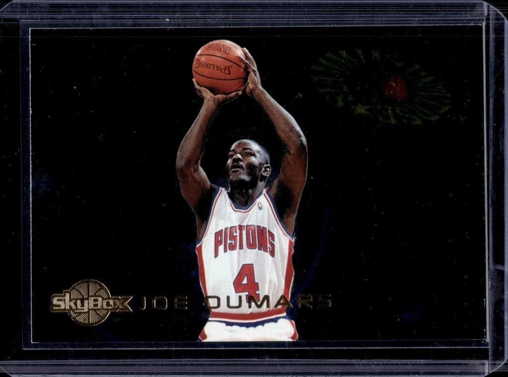 JOE DUMARS 1994-95 SKYBOX PREMIUM SLAMMIN UNIVERSE INSERT (1 of 1)
