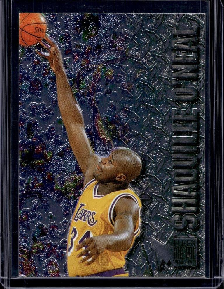 SHAQUILLE O'NEAL 1996-97 FLEER METAL: NEAR MINT OR BETTER CONDITION