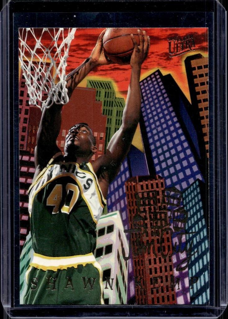 SHAWN KEMP 1994-95 FLEER ULTRA JAM CITY INSERT: NEAR MINT OR BETTER CONDITION