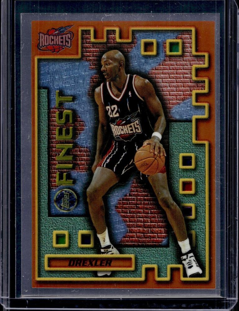 CLYDE DREXLER 1995-96 TOPPS FINEST MYSTERY FINEST (1 of 1)