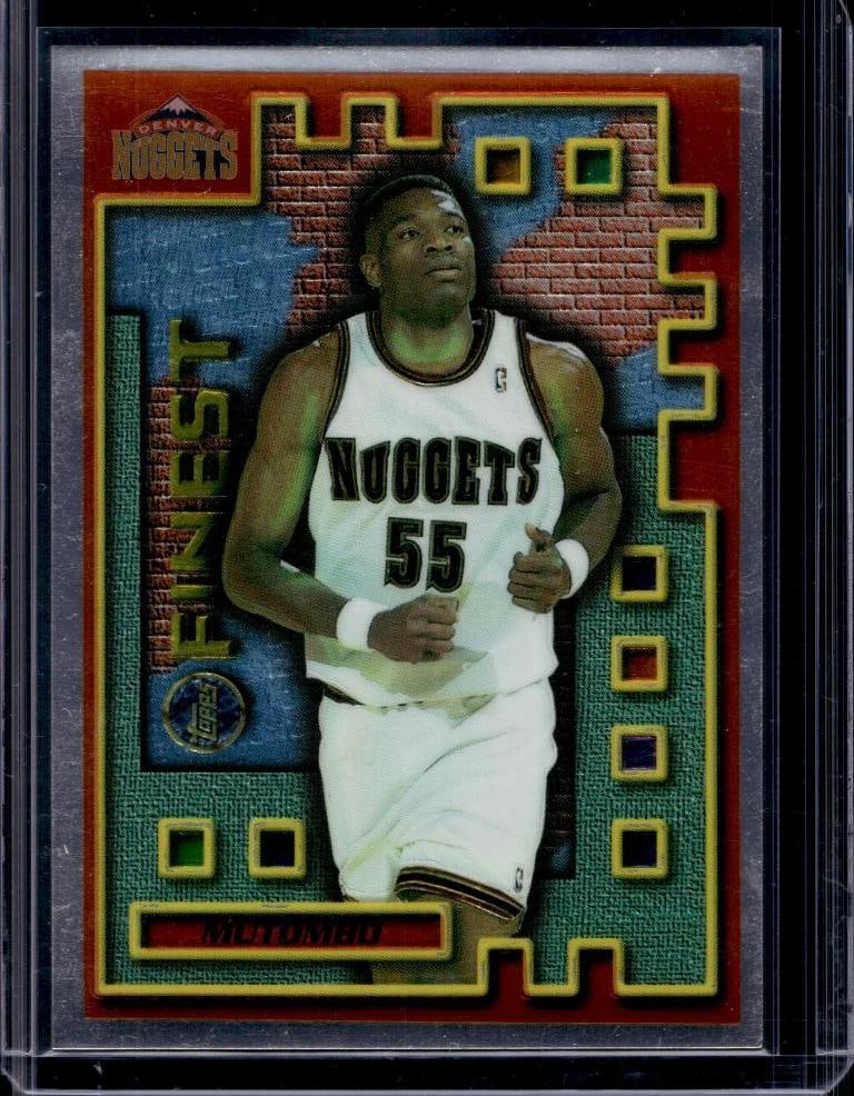 DIKEMBE MUTOMBO 1995-96 TOPPS FINEST MYSTERY FINEST: NEAR MINT OR BETTER CONDITION