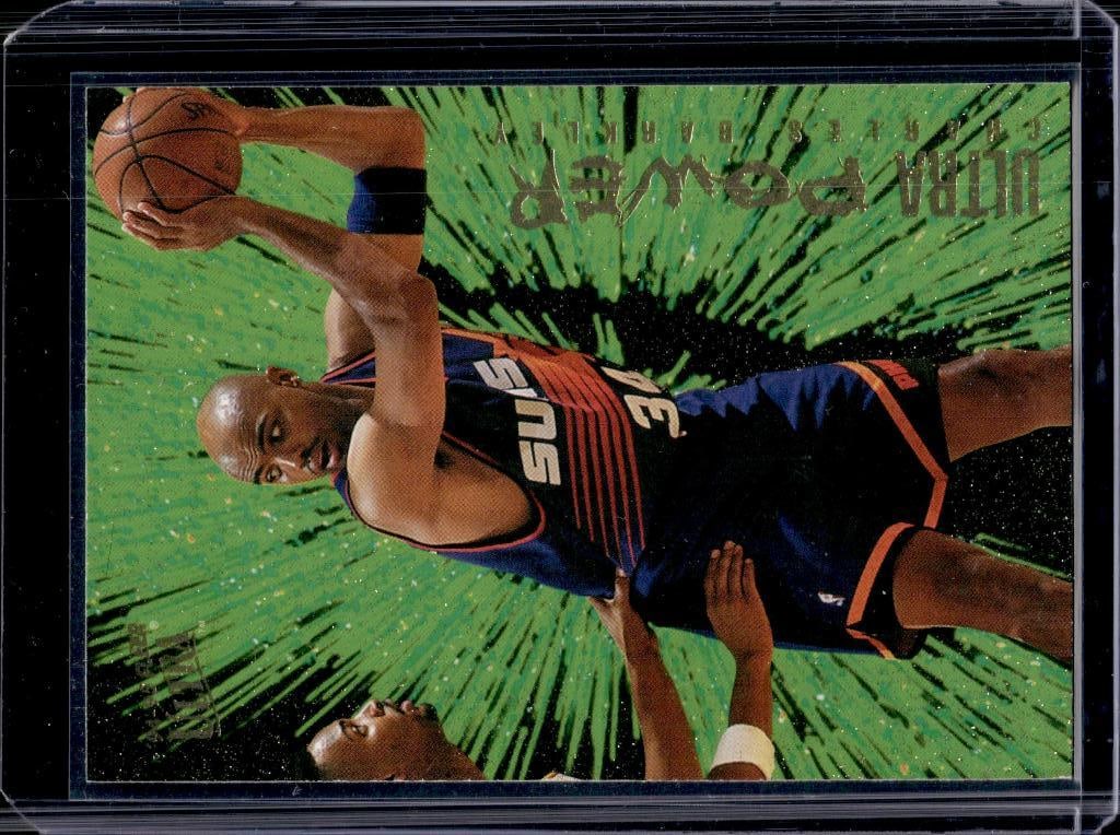 CHARLES BARKLEY 1994-95 FLEER ULTRA POWER INSERT: NEAR MINT OR BETTER CONDITION