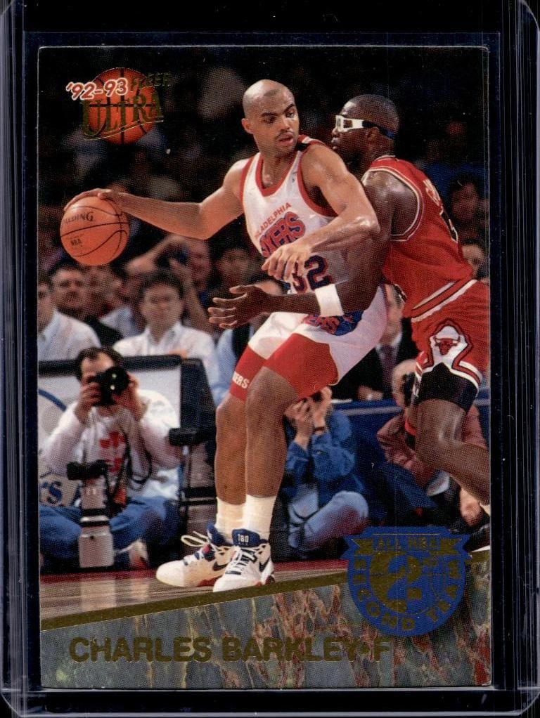 CHARLES BARKLEY 1992-93 FLEER ULTRA ALL-NBA INSERT: NEAR MINT OR BETTER CONDITION