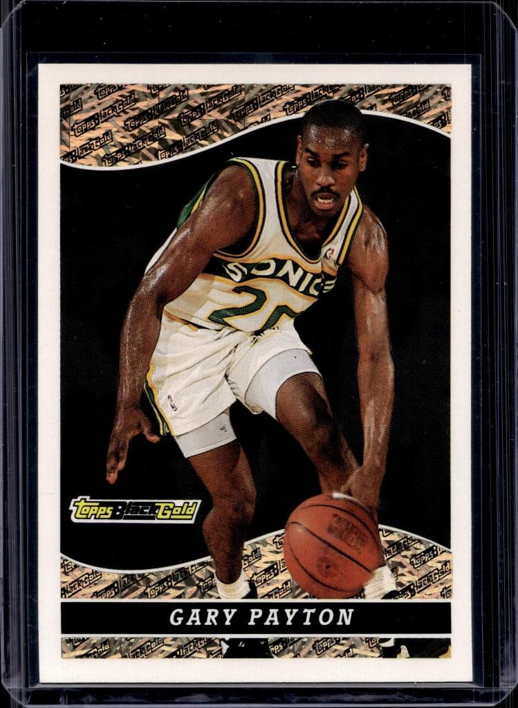 GARY PAYTON 1993-94 TOPPS BLACK GOLD INSERT: NEAR MINT OR BETTER CONDITION
