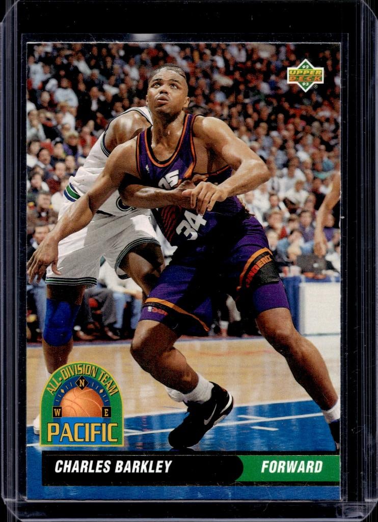 CHARLES BARKLEY 1993-94 UPPER DECK ALL-DIVISION TEAM INSERT: NEAR MINT OR BETTER CONDITION