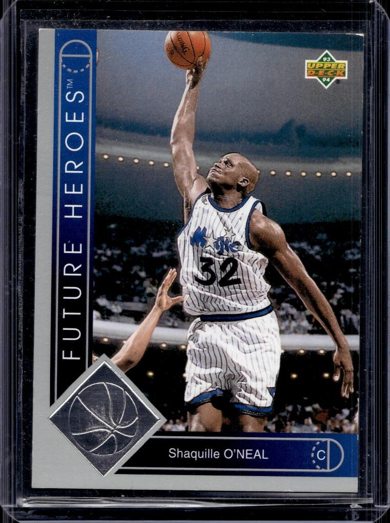 SHAQUILLE O'NEAL 1993-94 UPPER DECK FUTURE HEROES INSERT: NEAR MINT OR BETTER CONDITION