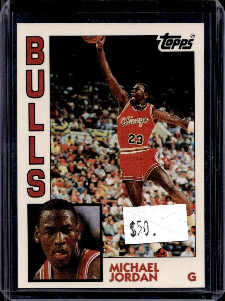 MICHAEL JORDAN 1993-94 TOPPS ARCHIVES 1984 ROOKIE REPRINT: NEAR MINT OR BETTER CONDITION