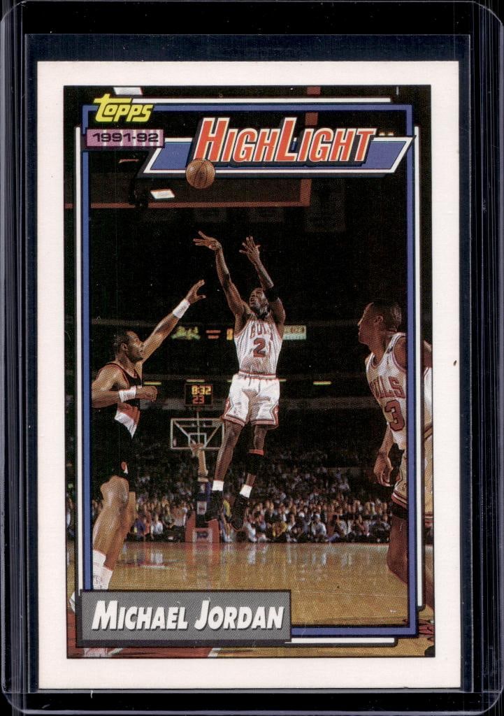 MICHAEL JORDAN 1992-93 TOPPS HIGHLIGHT: NEAR MINT OR BETTER CONDITION