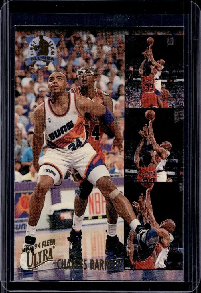 CHARLES BARKLEY 1993-94 FLEER ULTRA ALL-NBA INSERT: NEAR MINT OR BETTER CONDITION
