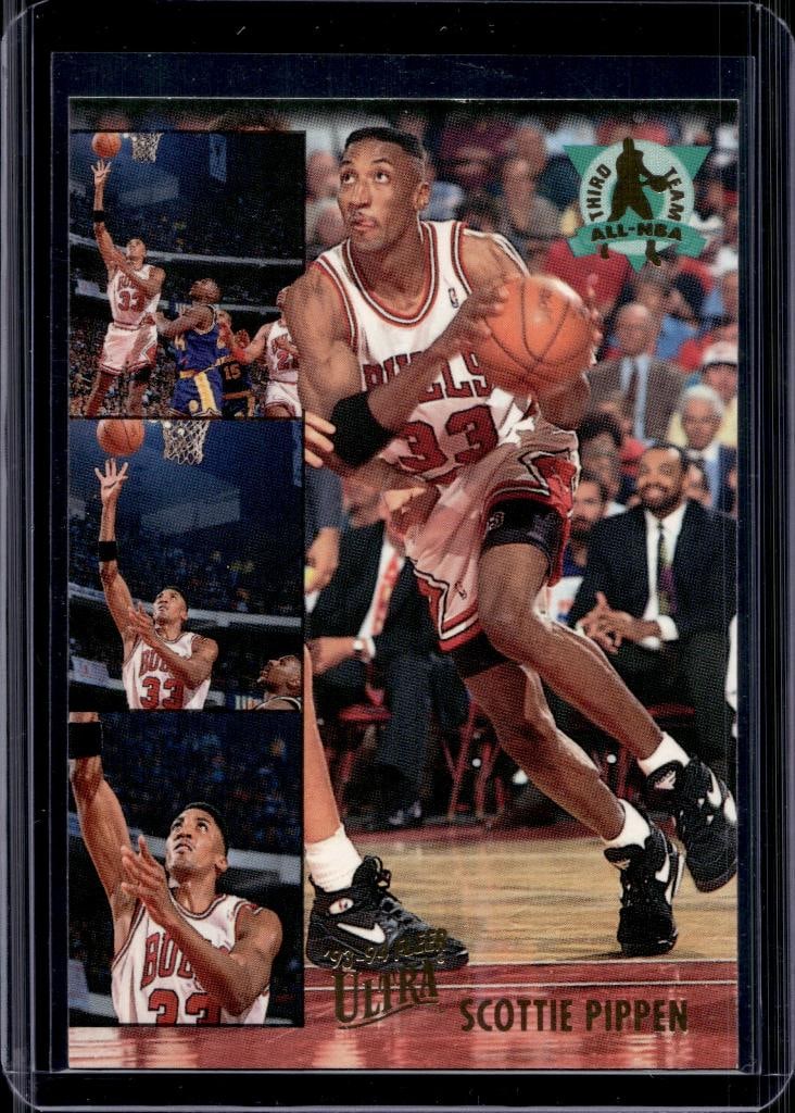 SCOTTIE PIPPEN 1993-94 FLEER ULTRA ALL-NBA INSERT: NEAR MINT OR BETTER CONDITION