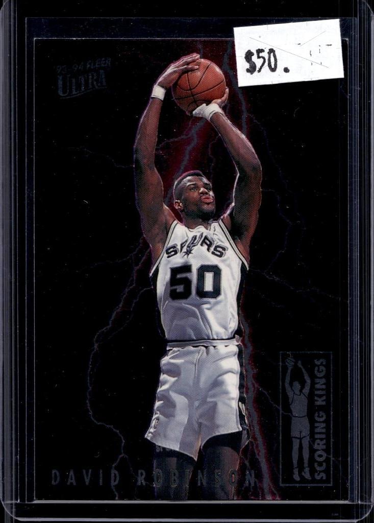 DAVID ROBINSON 1993-94 FLEER ULTRA SCORING KINGS INSERT SP: NEAR MINT OR BETTER CONDITION