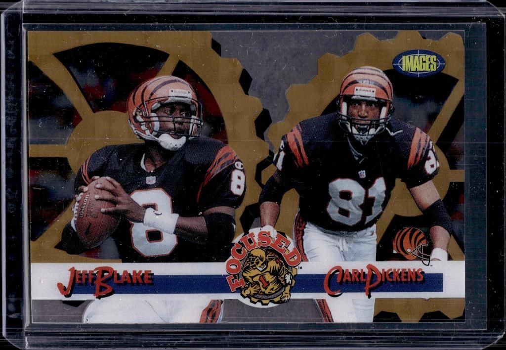 JEFF BLAKE CARL PICKENS 1995 CLASSIC IMAGES FOCUSED INSERT: NEAR MINT OR BETTER CONDITION