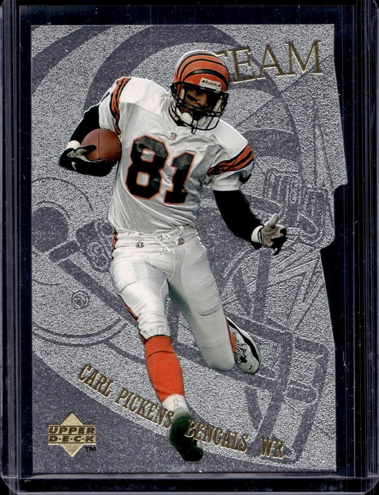 JEF BLAKE & CARL PICKENS 1997 UPPER DECK TEAM MATES INSERT: NEAR MINT OR BETTER CONDITION