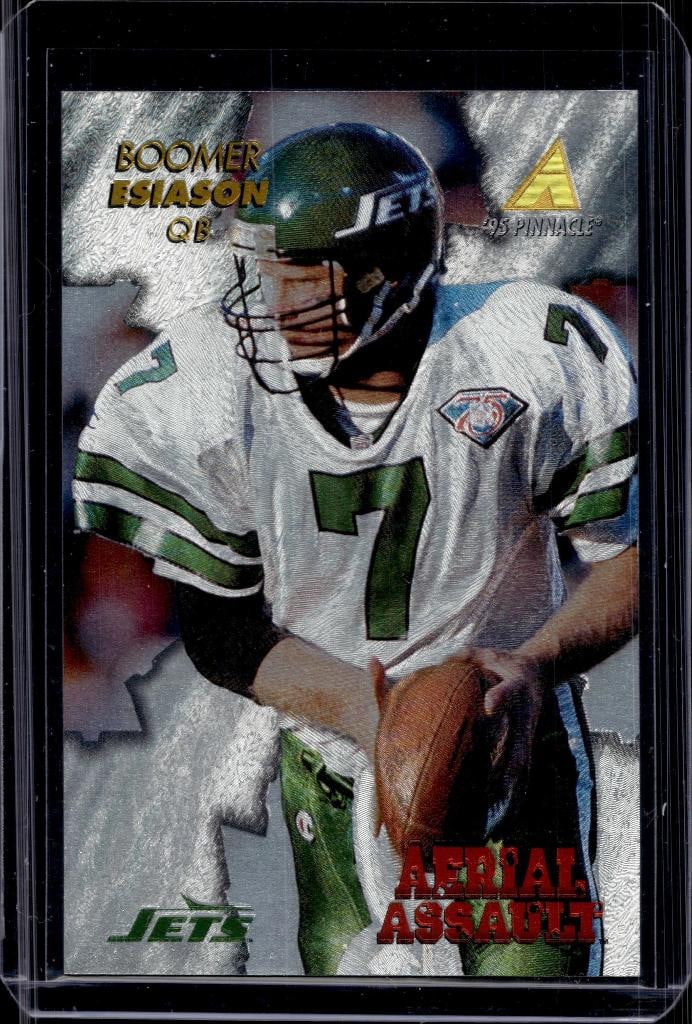 BOOMER ESIASON 1995 PINNACLE AERIAL ASSAULT INSERT