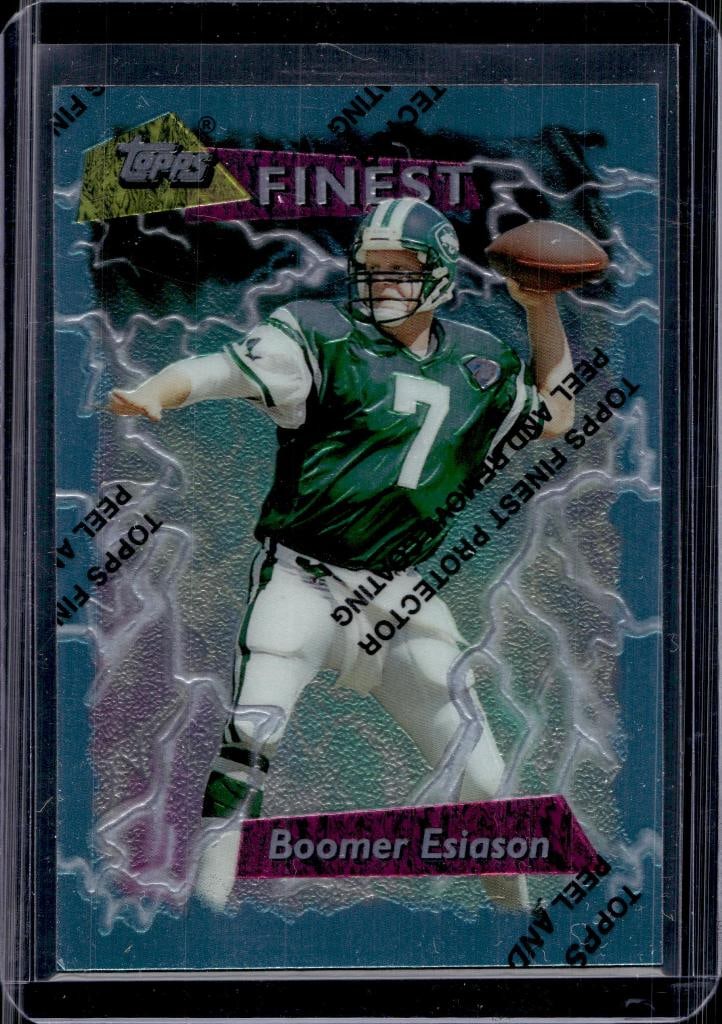 BOOMER ESIASON 1995 FINEST BOOSTER WITH FILM: NEAR MINT OR BETTER CONDITION