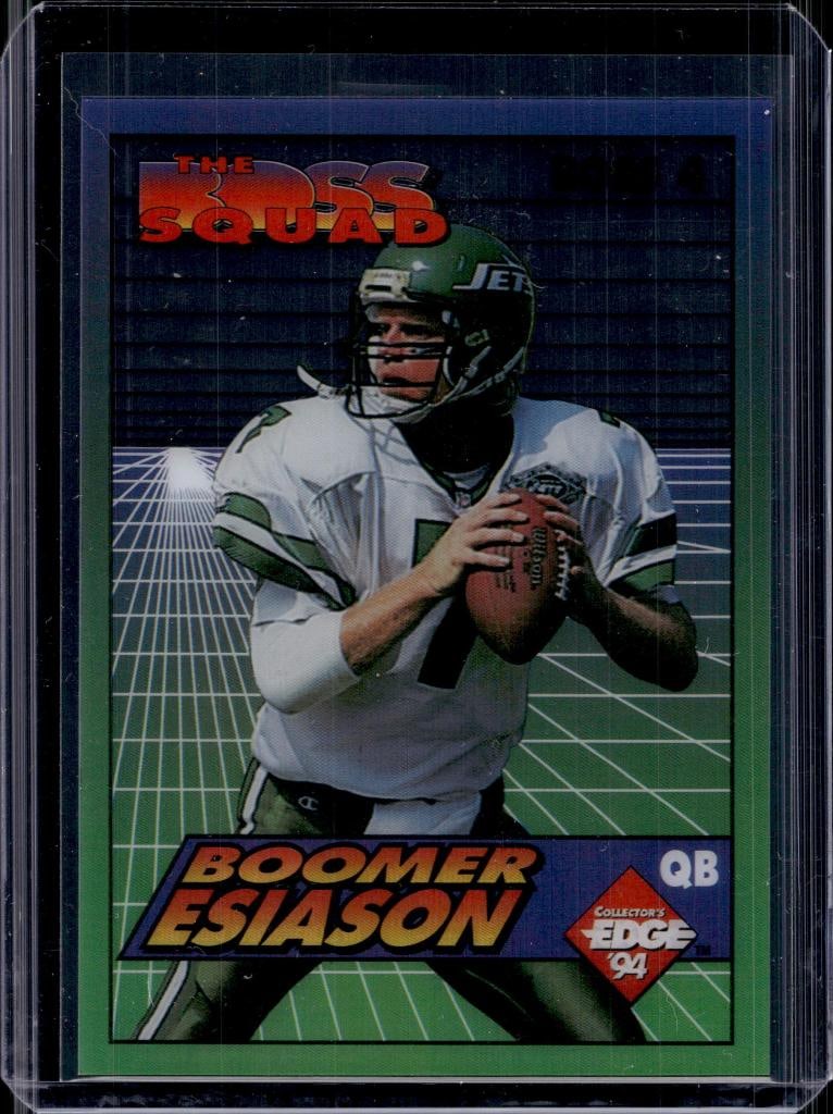 BOOMER ESIASON 1994 COLLECTORS EDGE BOSS SQUAD INSERT: NEAR MINT OR BETTER CONDITION