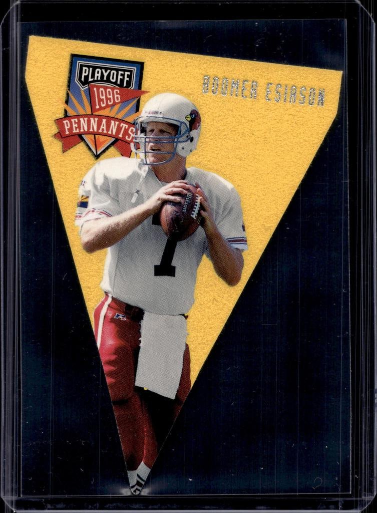 BOOMER ESIASON 1996 PLAYOFF PENNANTS YELLOW FELT INSERT: NEAR MINT OR BETTER CONDITION