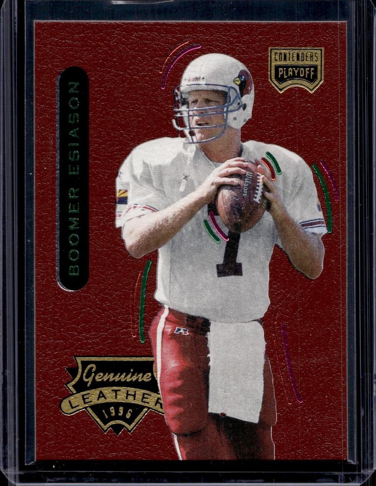 BOOMER ESIASON 1996 PLAYOFF CONTENDERS LEATHER: NEAR MINT OR BETTER CONDITION