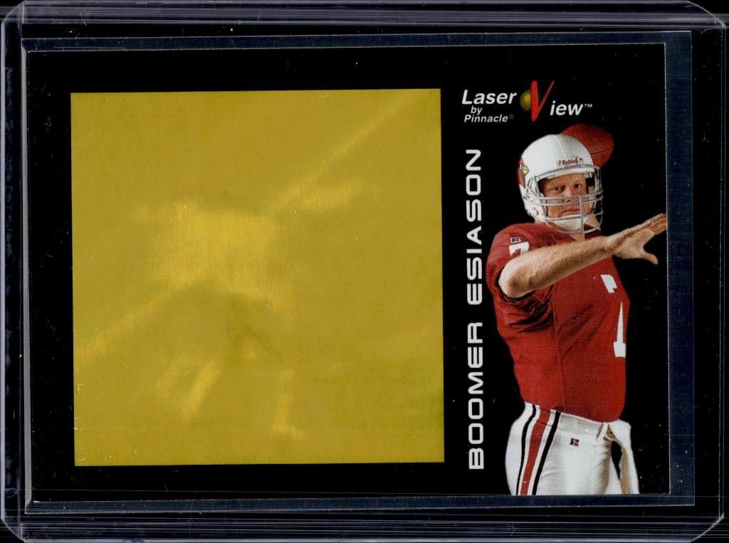 BOOMER ESIASON 1996 PINNACLE LASER VIEW GOLD HOLO: NEAR MINT OR BETTER CONDITION