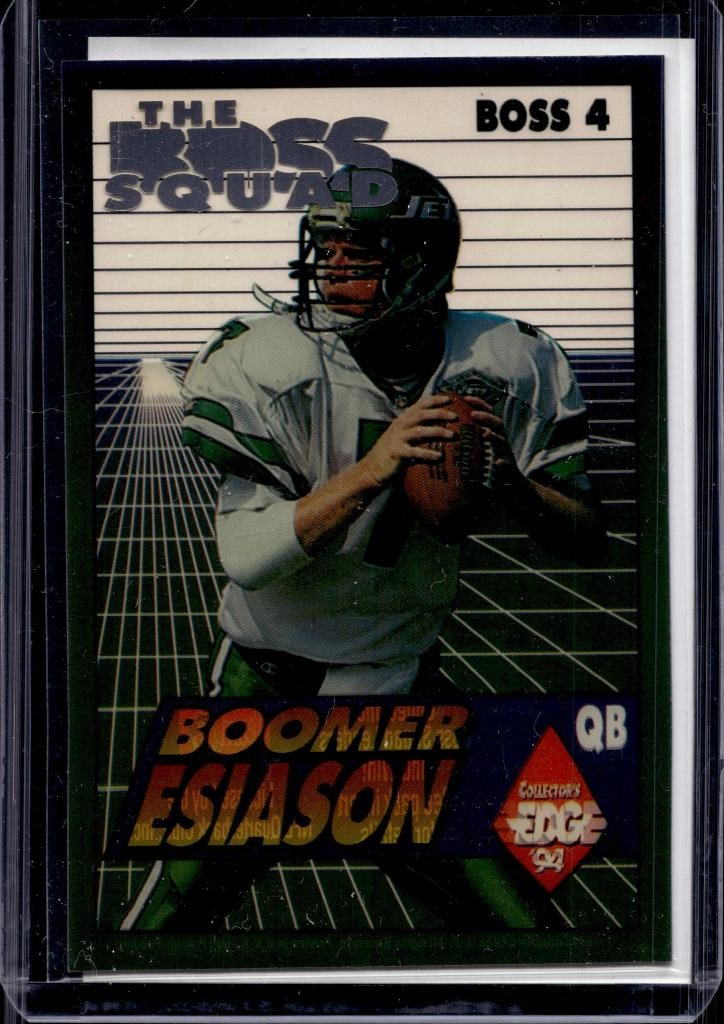 BOOMER ESIASON 1994 COLLECTORS EDGE BOSS SQUAD SILVER SP: NEAR MINT OR BETTER CONDITION
