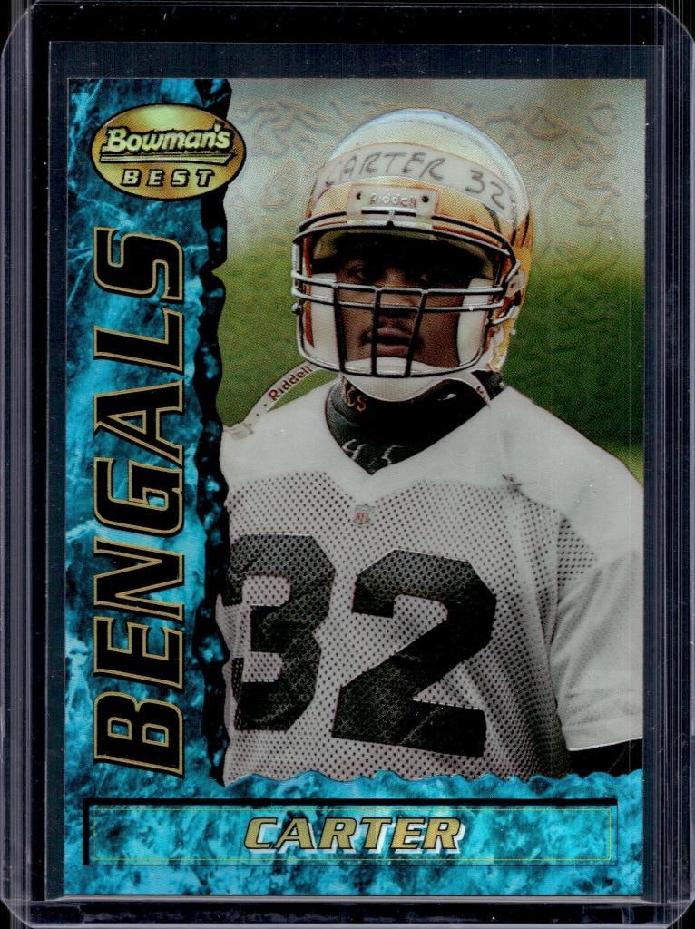 KI-JANA CARTER 1995 BOWMANS BEST REFRACTOR ROOKIE CARD (1 of 1)