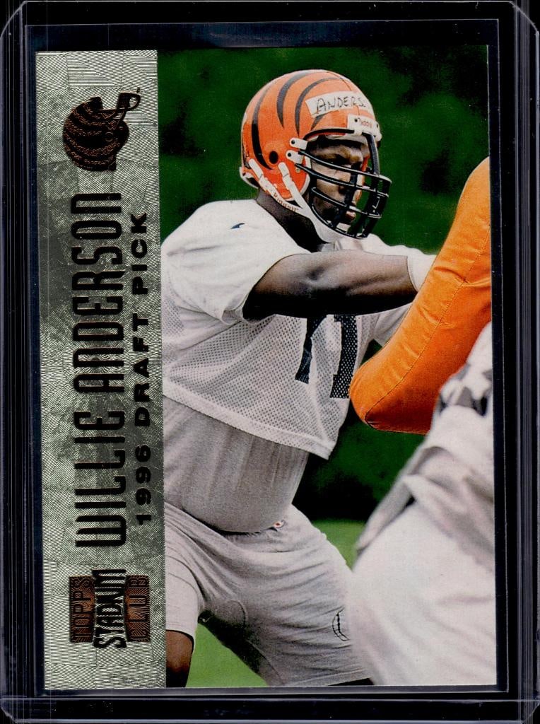 WILLIE ANDERSON 1996 STADIUM CLUB ROOKIE CARD: NEAR MINT OR BETTER CONDITION