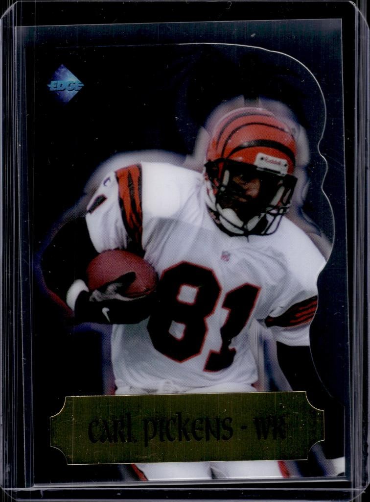 CARL PICKENS 1997 COLLECTORS EDGE CRUSADERS DIE CUT INSERT: 41/750. NEAR MINT OR BETTER CONDITION